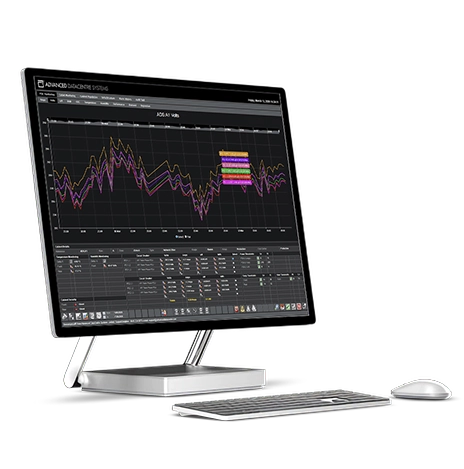 Sensorium DCIM Graph on a Monitor